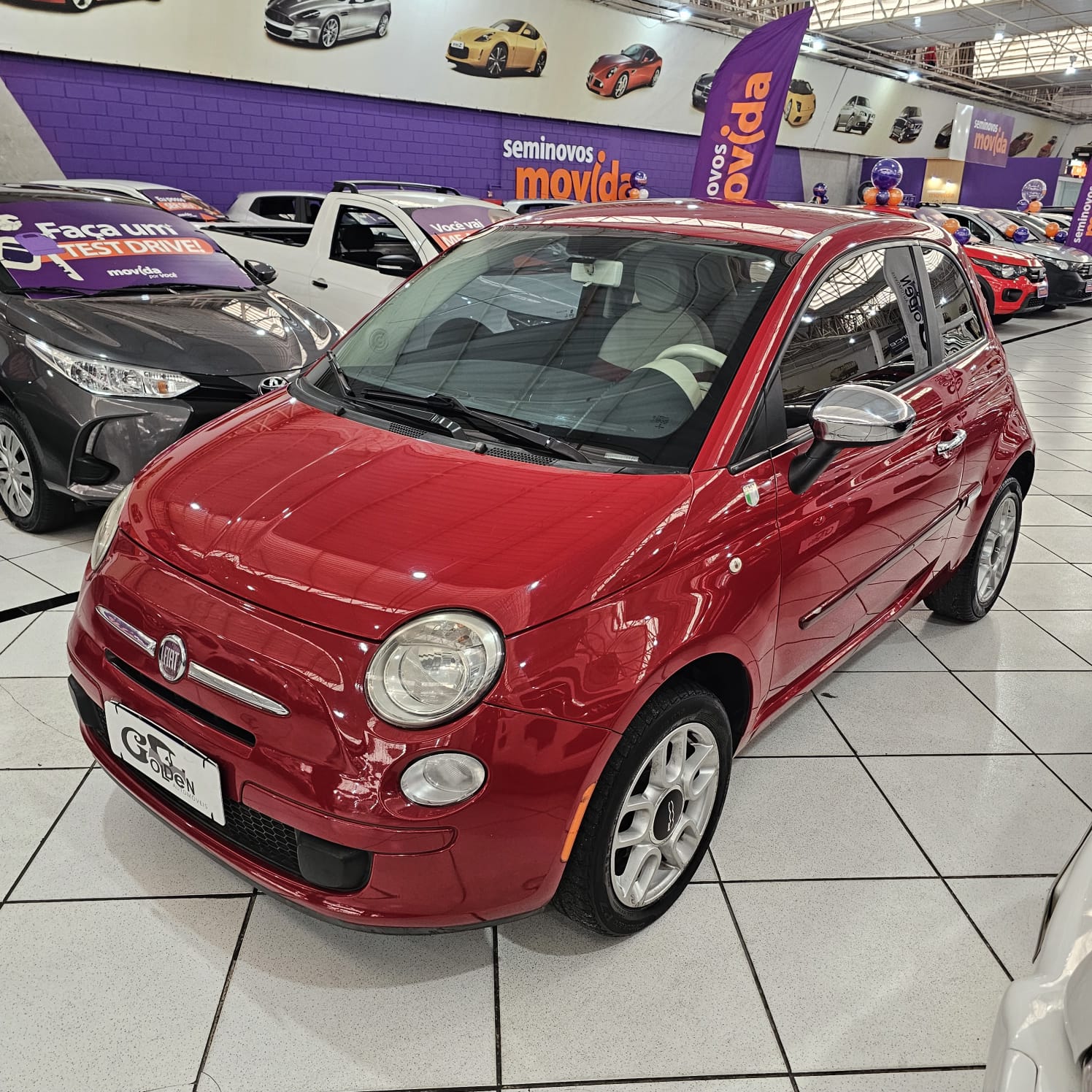 Fiat 500 Cult 1.4 Flex 8V EVO Dualogic - foto 3