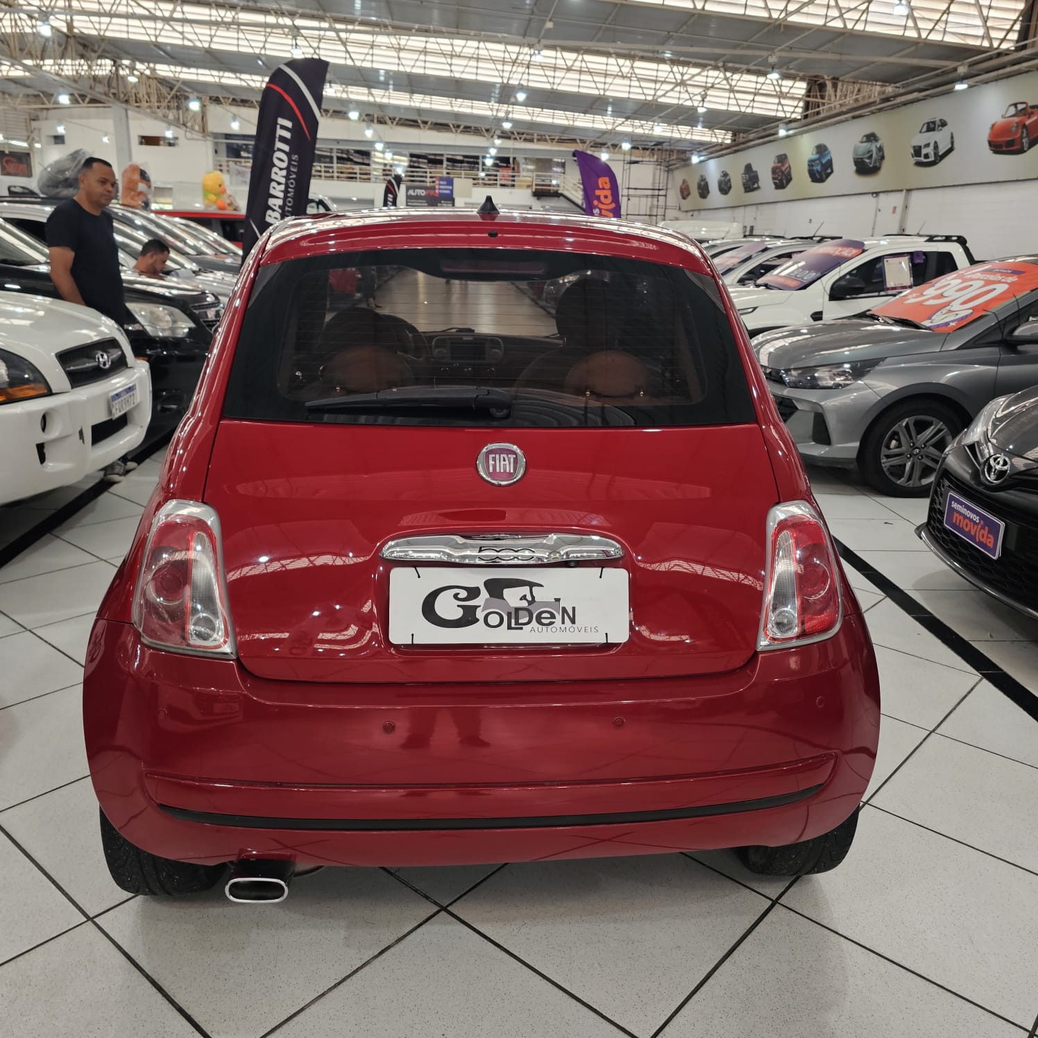 Fiat 500 Cult 1.4 Flex 8V EVO Dualogic - foto 4