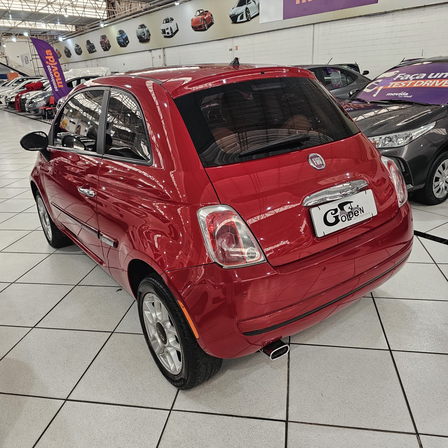 Fiat 500 Cult 1.4 Flex 8V EVO Dualogic - foto 5