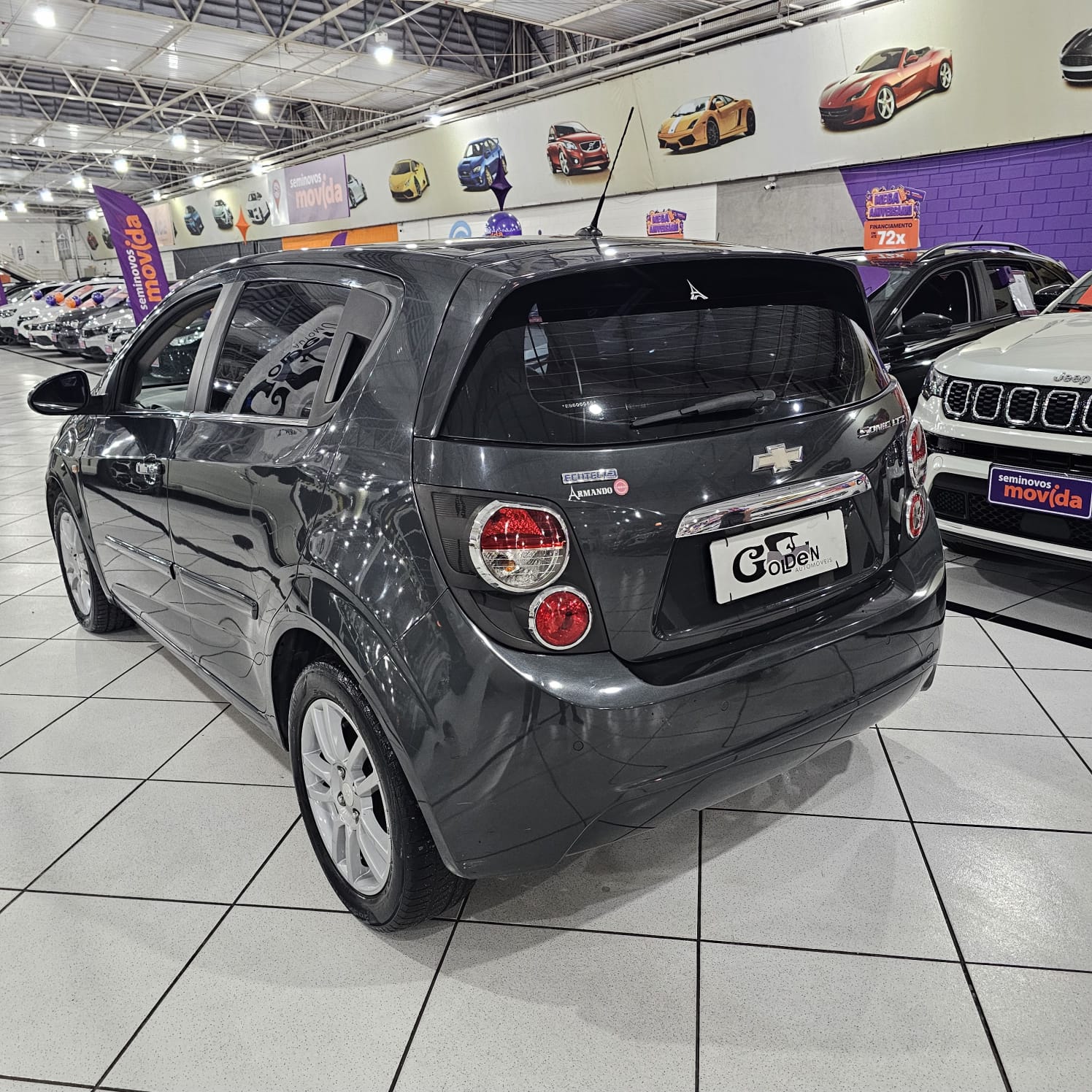 Chevrolet SONIC HB LTZ 1.6 16V FlexPower 5p Aut. - foto 4